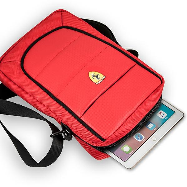 Ferrari taška Tablet 10 On Track Collection Red