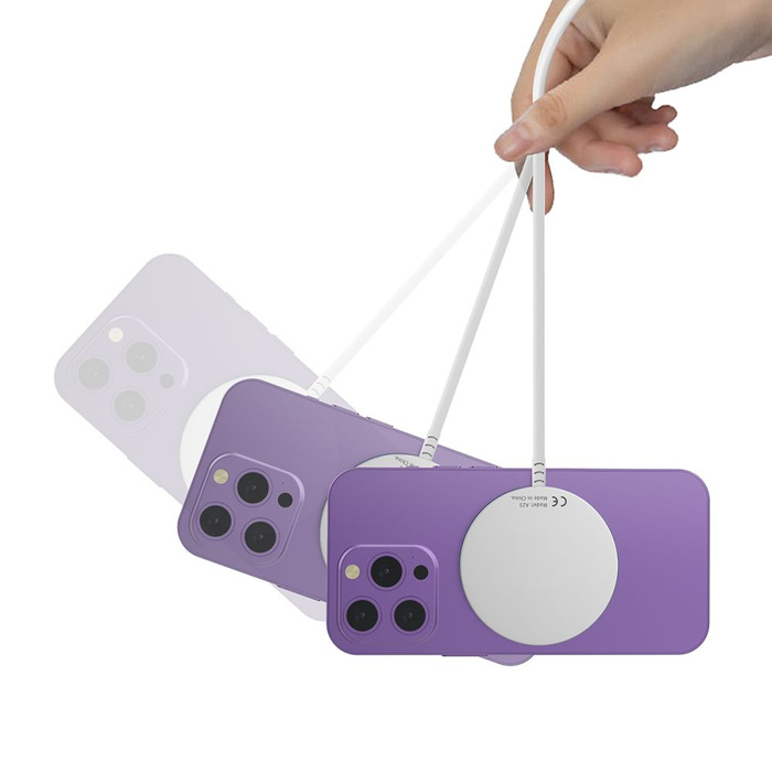 TECH-PROTECT QI15W-A25 MagNETIC MagSafe CARGADOR INALÁMBRICO BLANCO