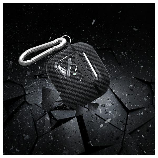 Beline AirPods Carbon Cover Air Pods 4czarny/black