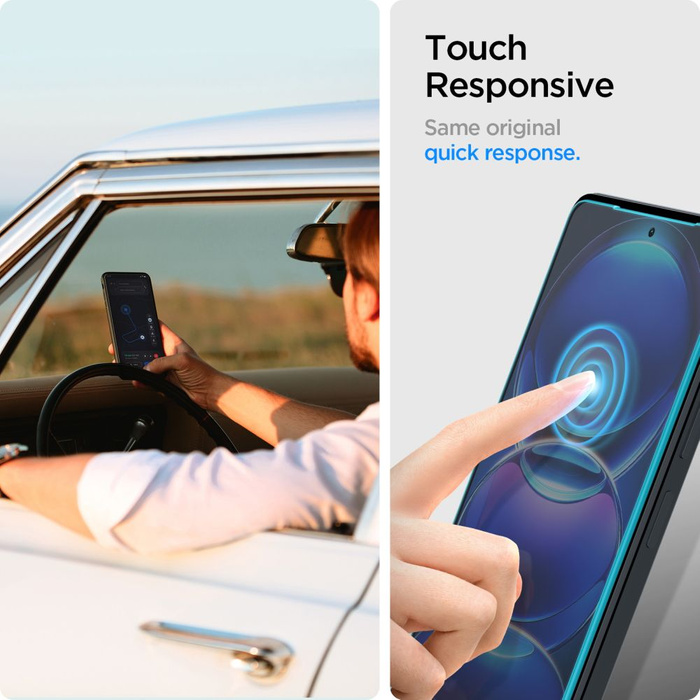 Verre trempé Spigen Glas.tr Slim 2-pack Xiaomi Redmi Note 12 Pro 5G / 12 Pro+ Plus 5G / Poco X5 Pro 5G Clear