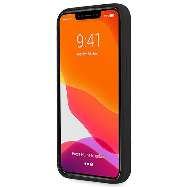 Silikónové čierne pevné puzdro Puzdro Apple iPhone 13 Signature