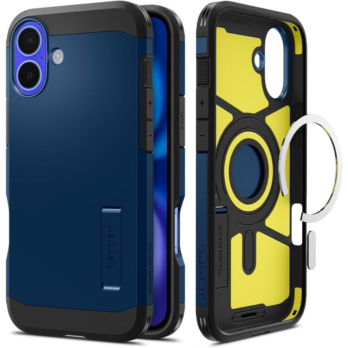 Spigen Tough Armor Mag Magsafe iPhone 16 Case Avy Blue