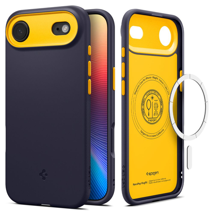 Case Spigen IPhone 17 AIR NANO POP Mag MagSafe BLUEBERRY NAVY