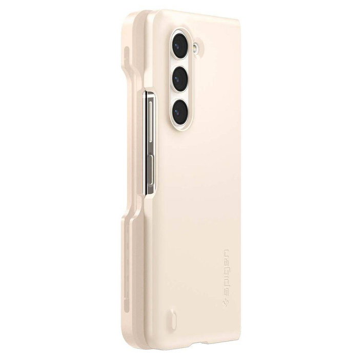 Funda Spigen Thin Fit Bolígrafo Galaxy Z Fold 5 Marfil Nacarado Case