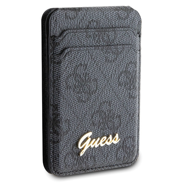 Portafoglio Guess Card Slot Stand GUWMSHG4SHK nero/nero MagSafe 4G Classic Logo