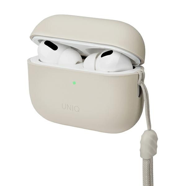 Uniq Lino AirPods Pro 2 gen Silicone beige/beige ivoire