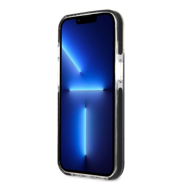 Cover Karl Lagerfeld iPhone 13 6.1" durocase nero/nero Testa di Choupette Case