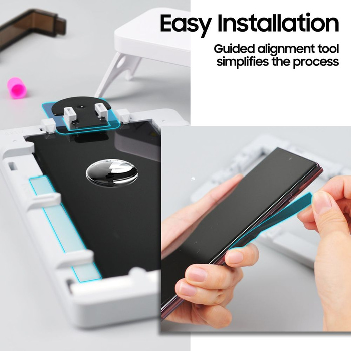 Tempered Glass Skleněná kopule Whitestone Galaxy S23 Ultra Clear v balení po 2 kusech