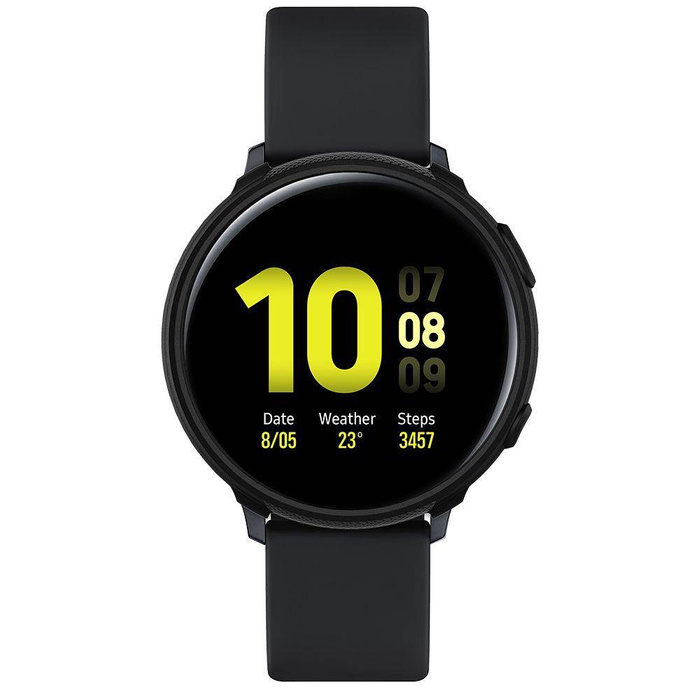 Coque SPIGEN Galaxy Watch Active 2 (40 mm) Liquid Air Noir mat