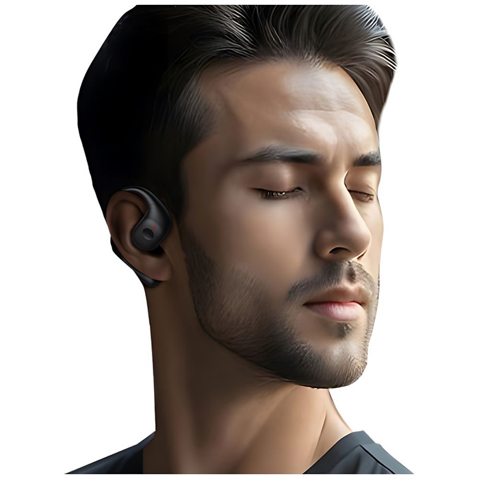 USAMS Słuchawki Bluetooth 5.3 G26 OWS bezprzewodowe czarny/black BHUUG01