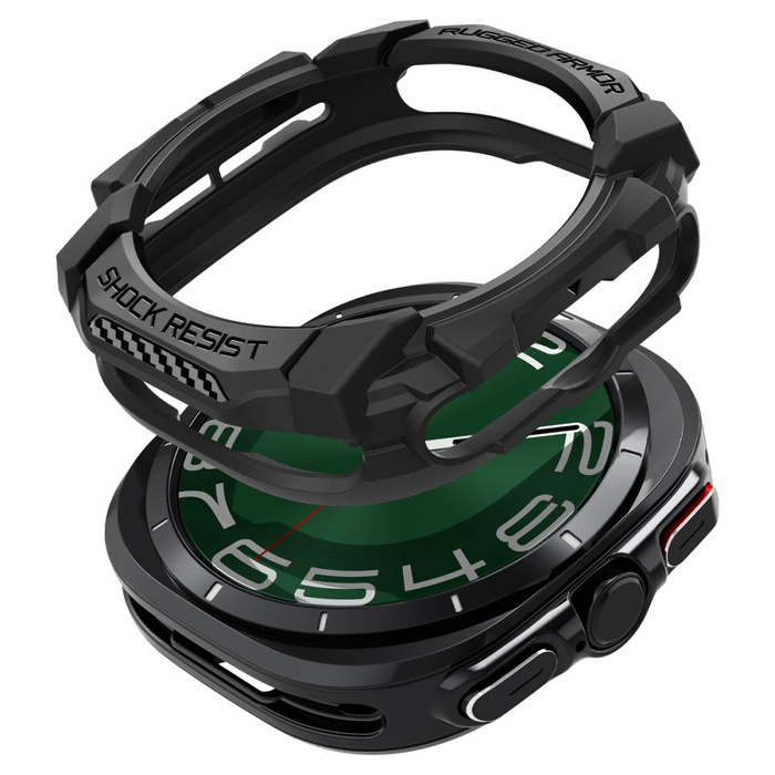 Spigen Rugged Armor Galaxy Watch MATTE SAMSUNG ULTRA (47 MM) NEGRO