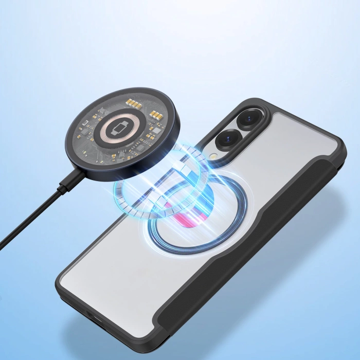 Dux Ducis Skin X Pro Hülle mit MagSafe für Samsung Galaxy S25 Edge - Schwarz