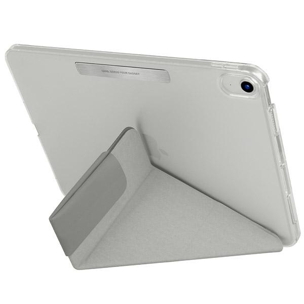 UNIQ case Camden iPad 10th gen (2022) gray/grey fossil Antimicrobial