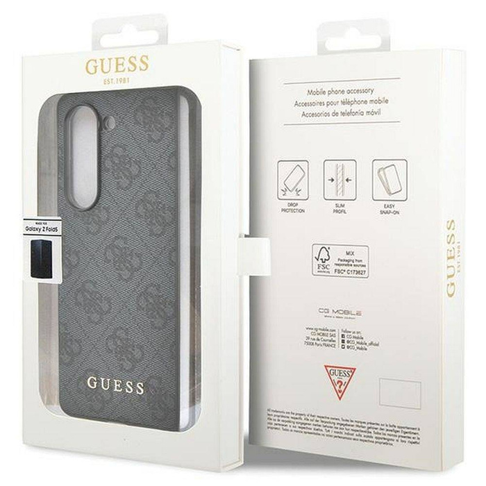 Guess GUHCZFD5GF4GGR F946 Z Fold5 grey/grey hardcase 4G Charms Collection