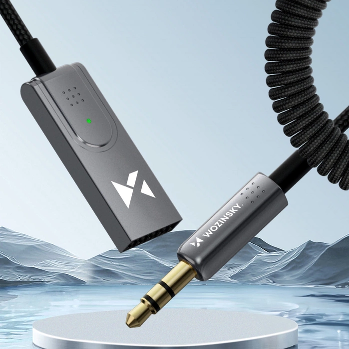 Wozinsky WTODB Bluetooth 5.3 Audioadapter / AUX-Audioempfänger