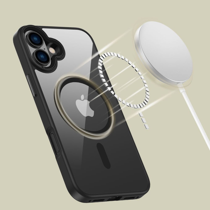 ETUI TECH-PROTECT MAGMAT MAGSAFE IPHONE 16 PLUS BLACK/CLEAR