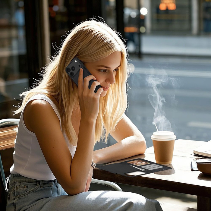 TECH-PROTECT WALLET MAGSAFE IPHONE 17 PRO MATTE BLACK