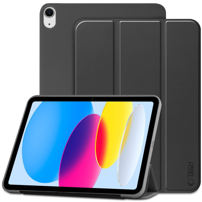 Telefontok Tech-protect Smartcase IPad 10.9 2022 Fekete