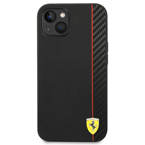 Ferrari FEHCP14MAXBK iPhone 14 Plus 6,7" schwarz/schwarz hartcase Carbon