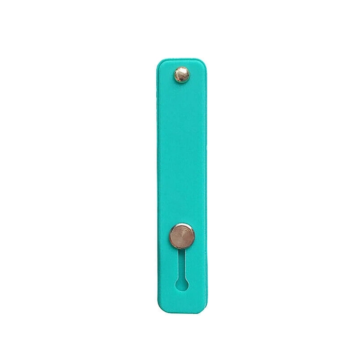 Porte-doigt autocollant avec fermeture éclair - bleu clair