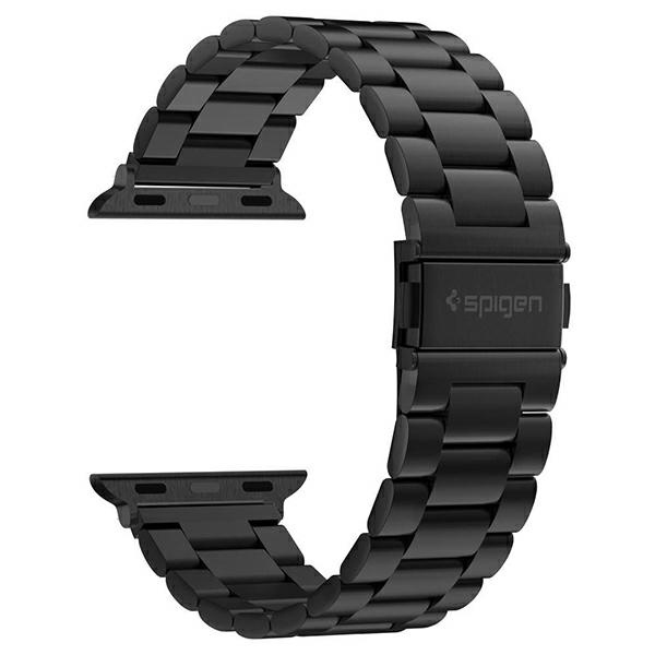 Karkötő óraszíj SPIGEN Apple Watch 1 / 2 / 3 / 4 / 5 (42 / 44mm) Modern Fit Band Black