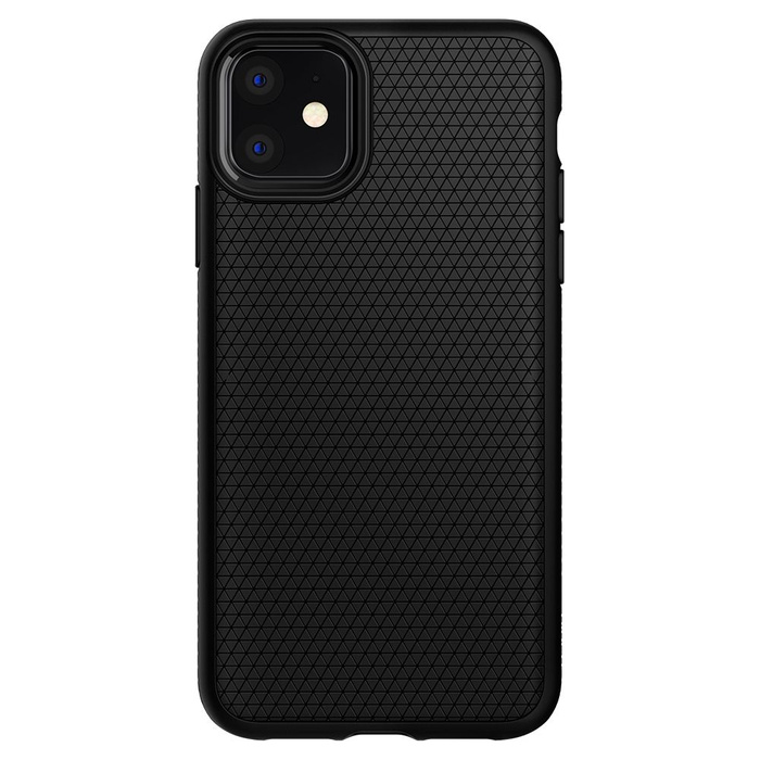  Iphone 11  Liquid Air  Funda negra mate