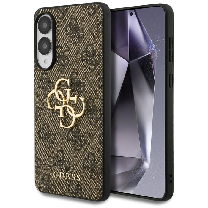 Etui Guess Big 4G Logo Classic Logo do   Samsung Galaxy S25 Edge brązowy