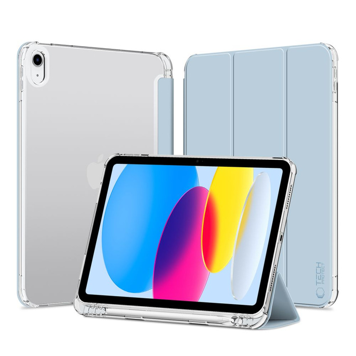 TECH-PROTECT SC PENNA IBRIDA IPad 10,9 2022 BLU CIELO