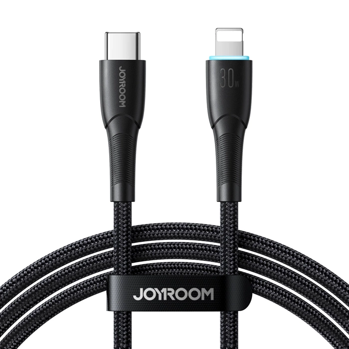 Joyroom Starry Series SA32-CL3 30W USB-C / Lightning kabel 1m - černý