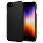 Hülle Spigen Thin Fit IPhone 7 / 8 / SE 2020 / 2022 SCHWARZ