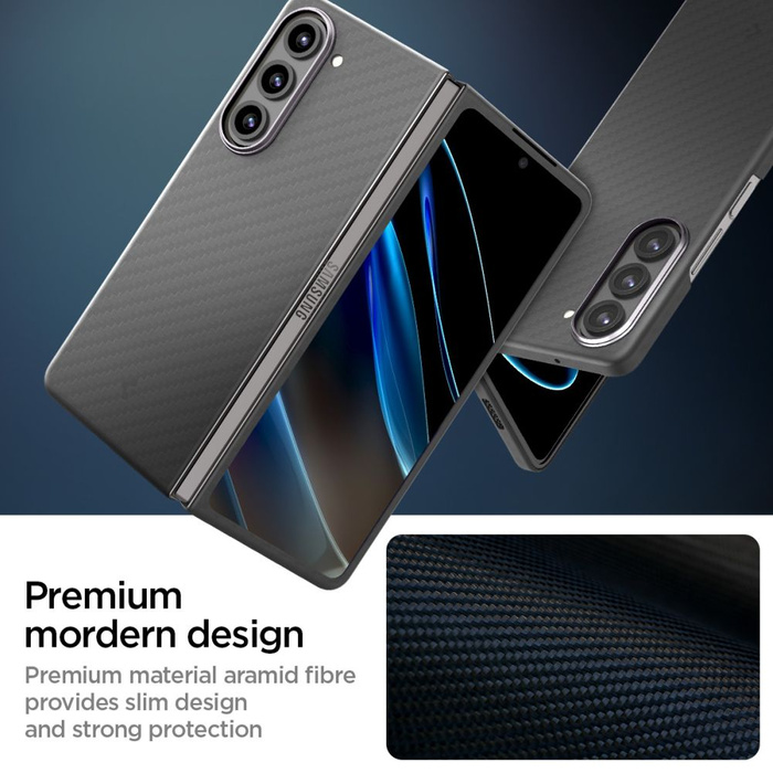 Spigen AIRSKIN "PRO" GALAXY Z Fold 5 ČERNÁ