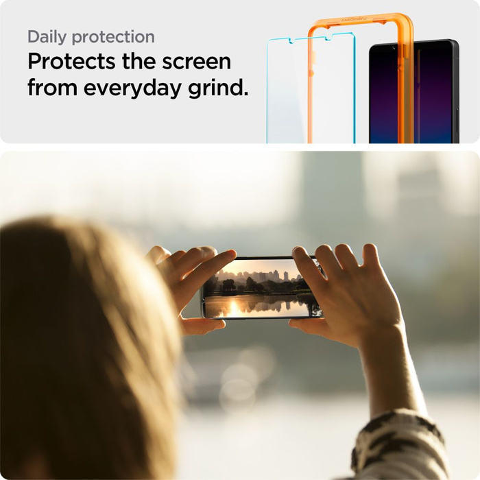 Tempered Glass Spigen Alm Glas.tr 2-pack Sony Xperia 1 Vi Clear
