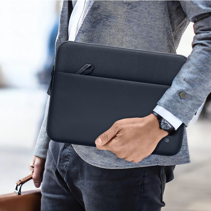 TECH-PROTECT SLEEVE LAPTOP 13-14 NAVY BLUE