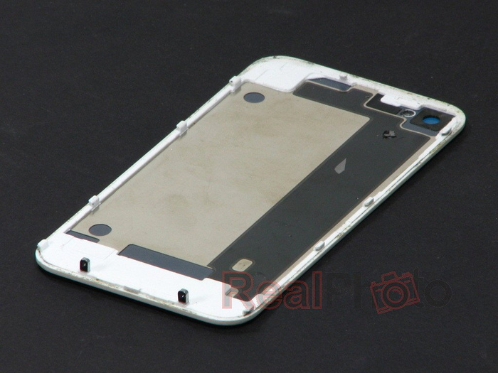 Echtes iPhone 4 Weißes Gehäuse Flip Cover