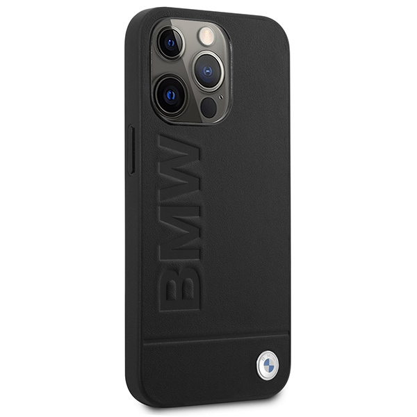 Hülle BMW BMHMP14XSLLBK iPhone 14 Pro Max 6,7" schwarz/schwarz hartcase Signature Logoaufdruck MagSafe