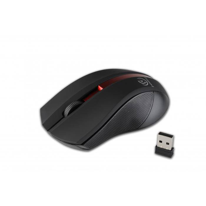 REBELTEC GALAXY black and red wireless mouse