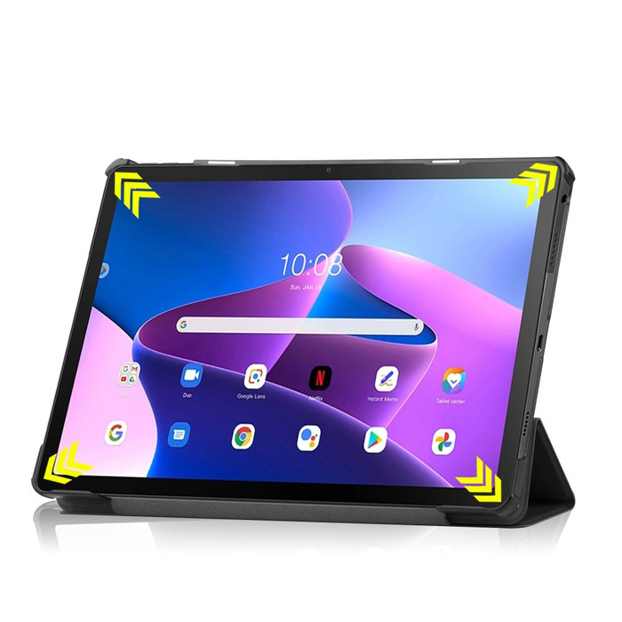 Hülle TECH-PROTECT SMARTCase LENOVO TAB M10 PLUS 10.6 3. GEN SCHWARZ