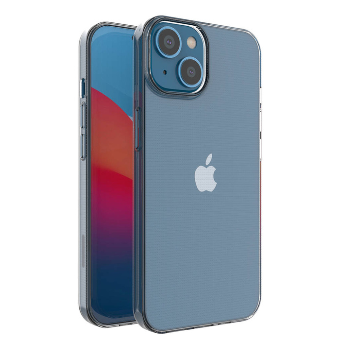 Cover in gel per iPhone 14 Ultra Clear da 0,5 mm trasparente