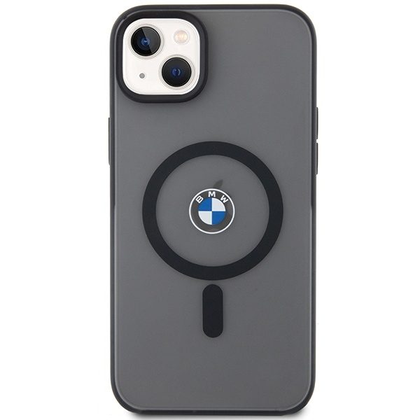 Case BMW BMHMP14MDSLK iPhone 14 Plus 6.7" black/black hardcase Signature MagSafe