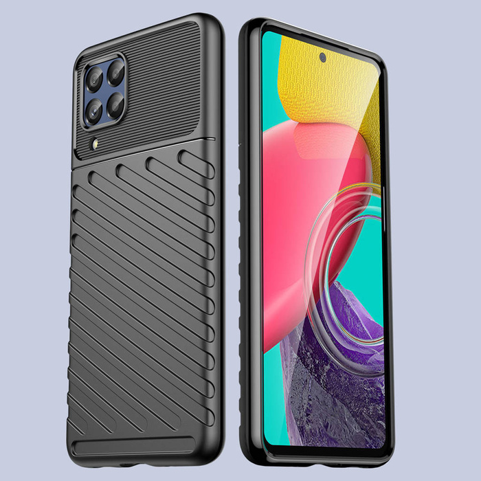 Ohebný pancéřový kryt Thunder Case pro Samsung Galaxy M53 5G černý