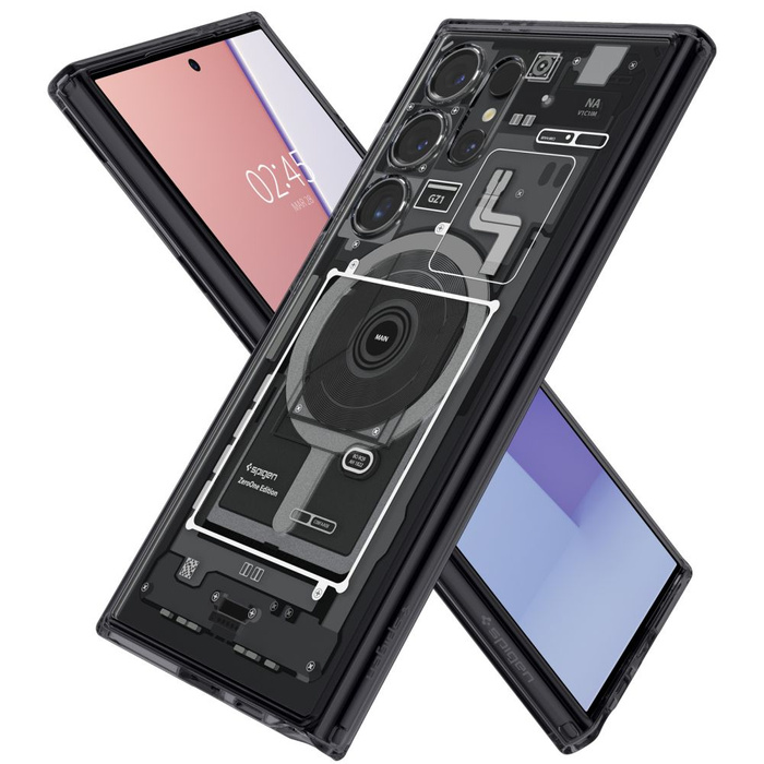 Hülle Spigen Ultra Hybrid Onetap Ring MagSafe Samsung Galaxy S24 Ultra Zero One Case