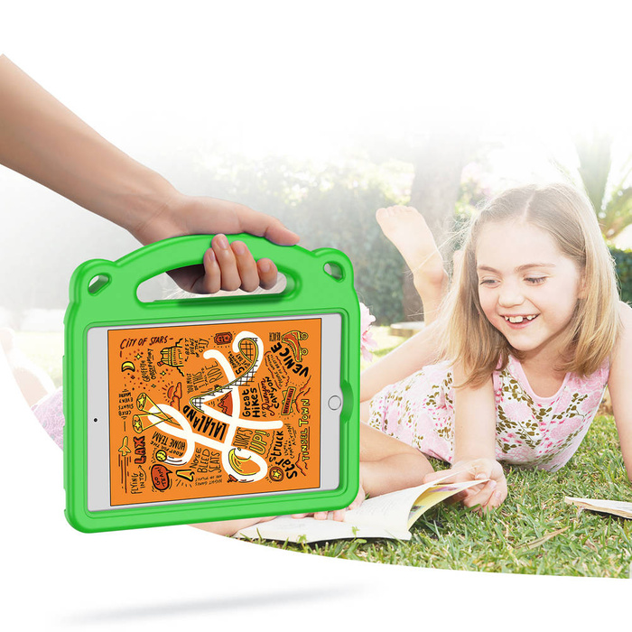 Dux Ducis Panda Safe for Children Dětské měkké pouzdro pro iPad mini 5/4/3/2/1 se žlutým slotem pro stylus