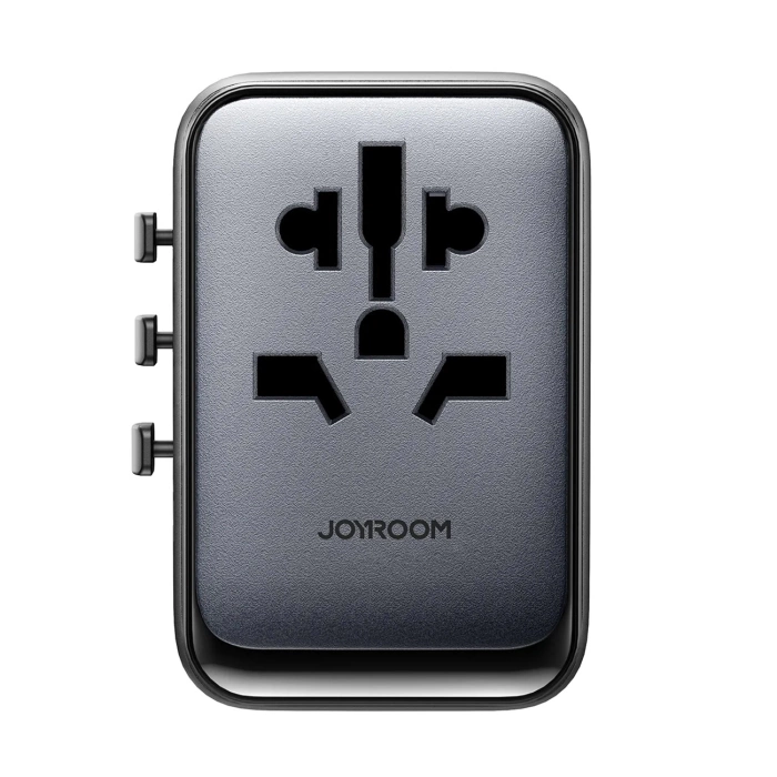 Joyroom JR-TCW02 65W Travel Adapter Universal EU / US / JP / AU / UK / CN - Black