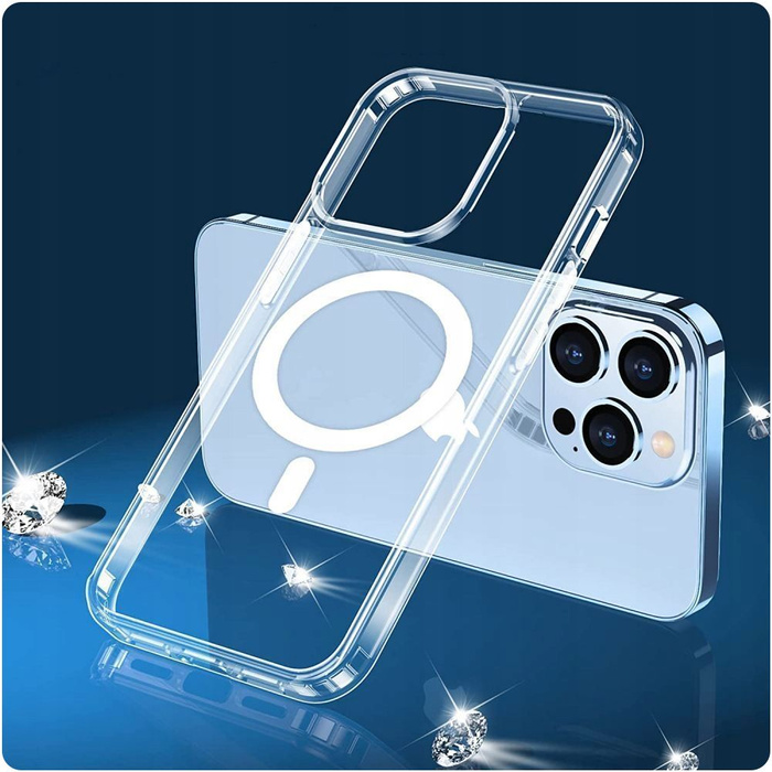 Case Tech-protect Flexair Hybrid MagSafe Galaxy S23 Clearcase Case