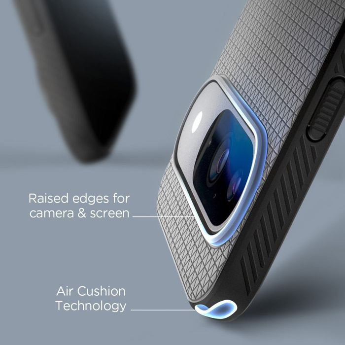 Cover Spigen Liquid Air GOOGLE PIXEL 9 / 9 PRO GRIGIO MARMO