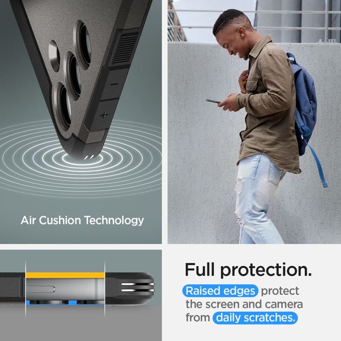 Case Spigen Tough Armor Samsung Galaxy S24 Gunmetal Case