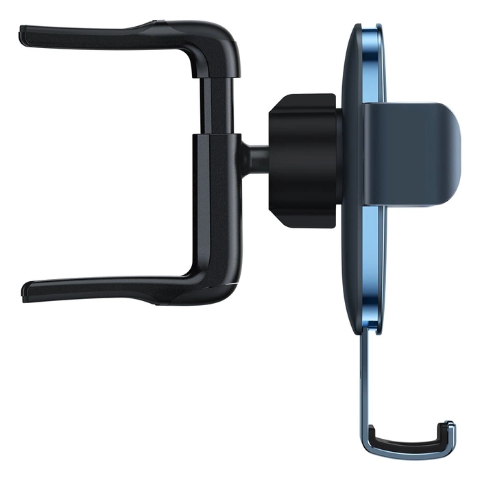 Baseus Metal AgeⅡ Schwerkrafthalterung für runden Auto-Lüftungsschlitz dunkelgrau (SUJS030013)