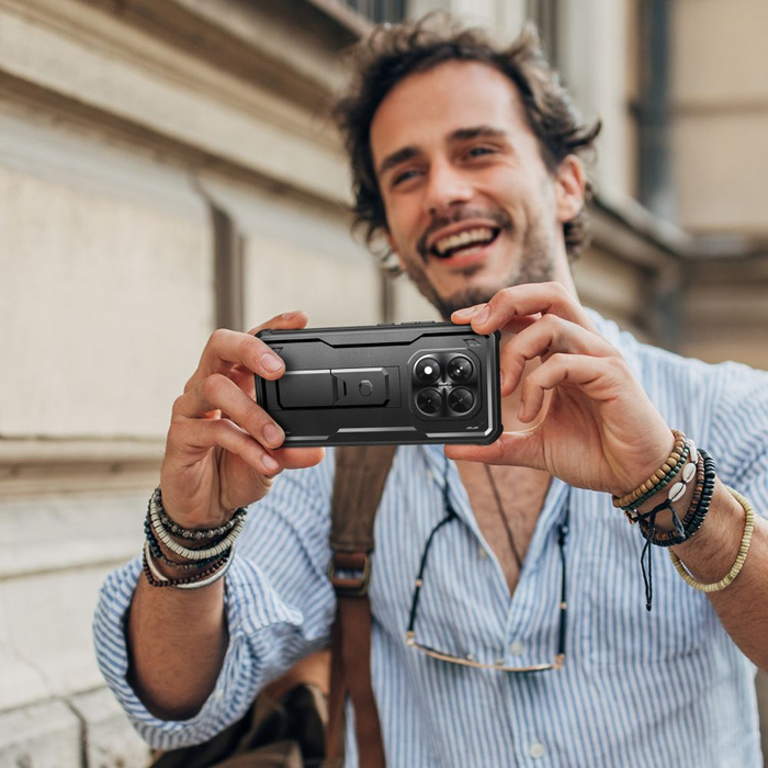 TECH-PROTECT KEVLAR PRO XIAOMI REDMI NOTE 14 PRO 5G / POCO X7 5G BLACK