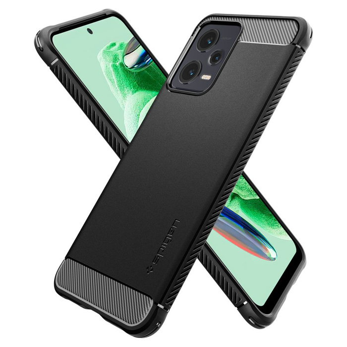 Spigen Rugged Armor XIAOMI REDMI NOTA 12 5G / POCO X5 5G MATTE NERO