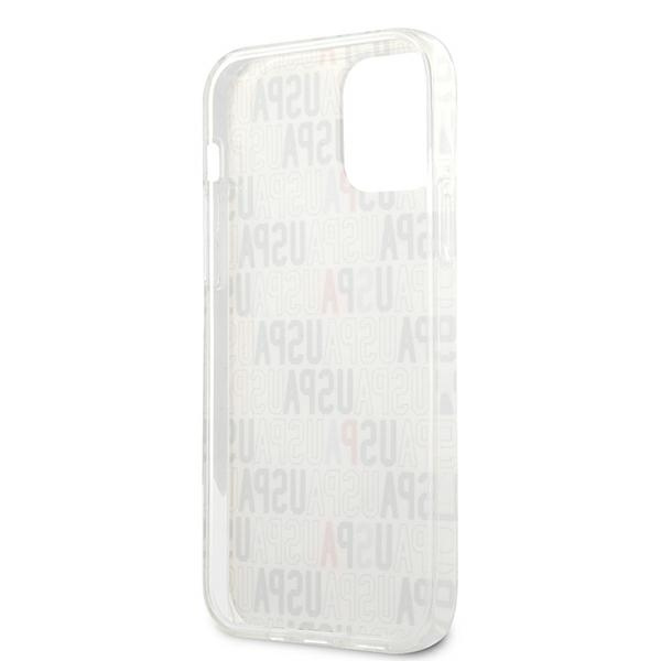 Case US POLO Apple iPhone 12 Pro Max 6.7 Logo Mania Collection USHCP12LPCUSPA6 White Case